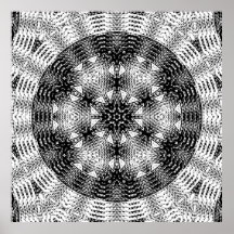 Distorsion en onde sinusoïdale à carreaux miroir 8