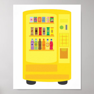Poster Distributeur automatique