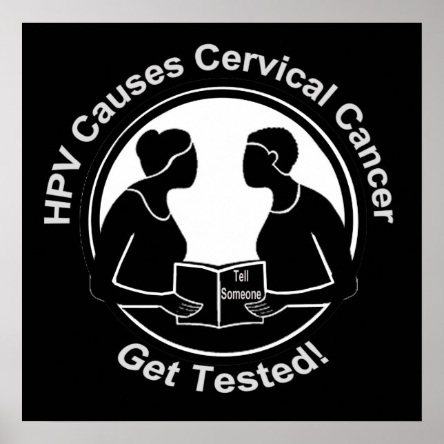 Poster Dites à quelqu'un de sombre (Devant)