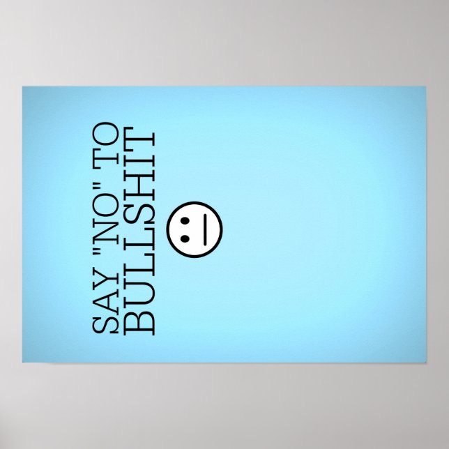 Poster Dites non (Devant)