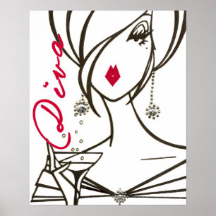 Poster Divas Rule ! imprimer