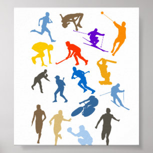 Poster Divers sports