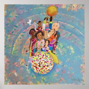 Poster Diversité Art original