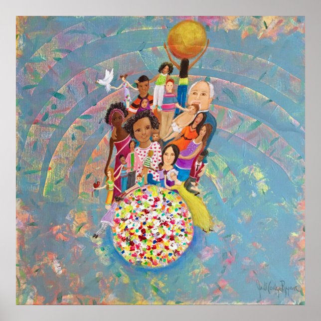 Poster Diversité Art original (Devant)