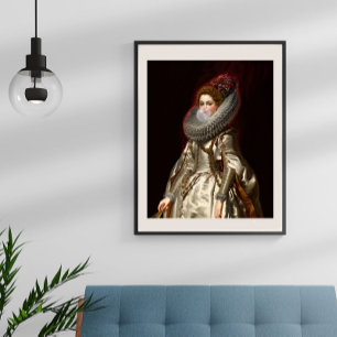 Poster Divina Marchesa au bubble gum