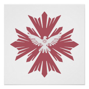 Poster Divine colombe de paix