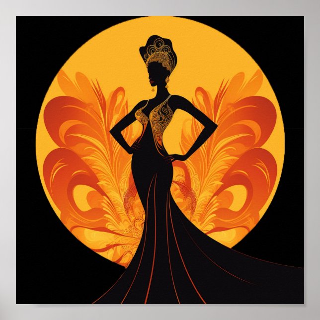 POSTER DIVINE FEMININE #4 (Devant)