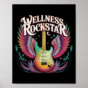 Poster Divinité de yoga de la tribu Pt de la rockstar de