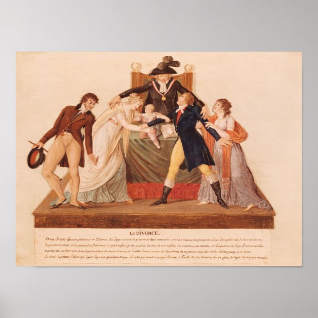 Poster Divorce. La réconciliation (Devant)