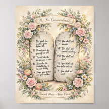 Dix Commandements Floraux