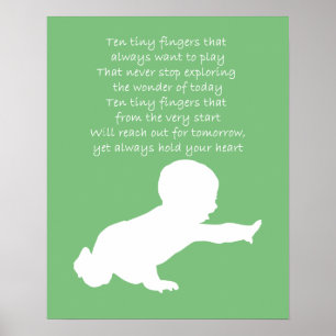 Poster Dix Petits Doigts