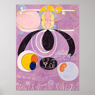 Poster Dix Plus Grandes, No 6, Adultes Hilma af Klint