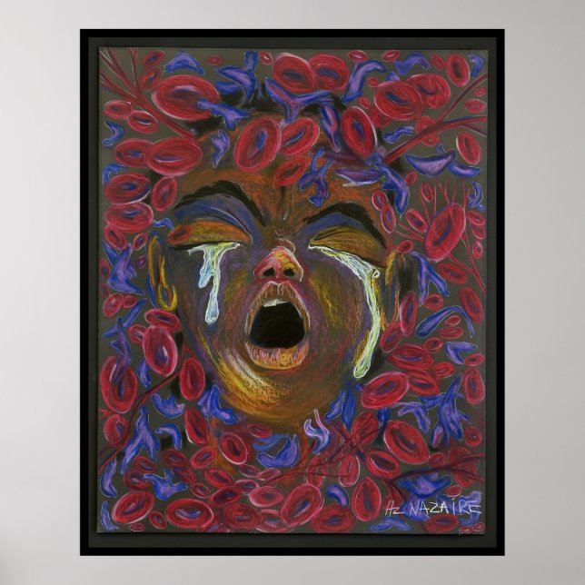 Poster Dix redéfinis - Sensibilisation à la douleur de la (Devant)