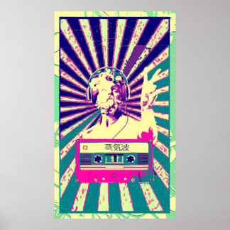 Poster DJポ'oiseau d'ド