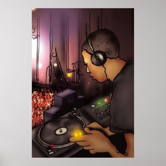 Poster DJ (Devant)