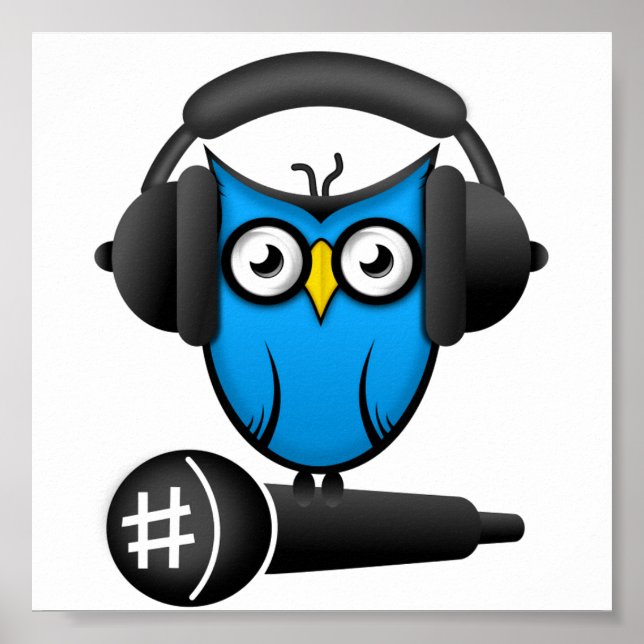 POSTER DJ OWL (Devant)