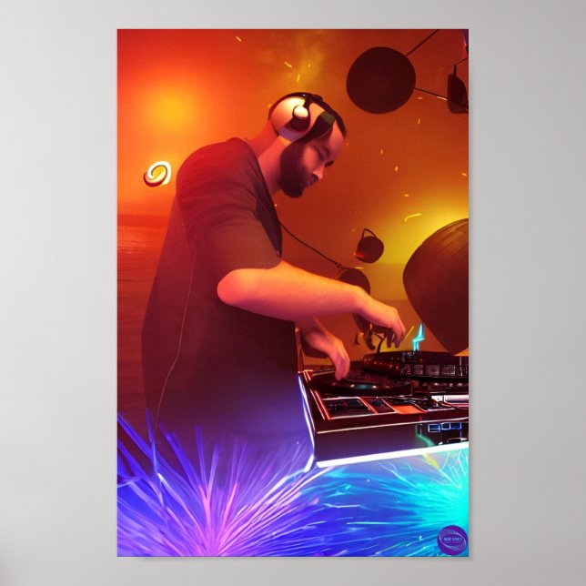 POSTER DJ SIZZLIN (Devant)