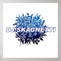 Poster DJ Skagnetti Blueworld