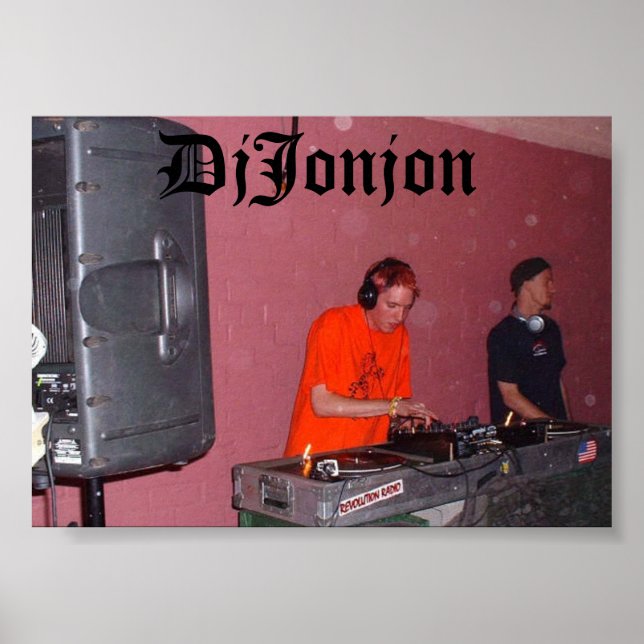 Poster DjJonjon (Devant)