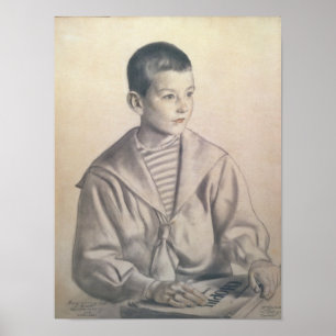 Poster Dmitri Dmitrievich Shostakovich en tant qu'enfant