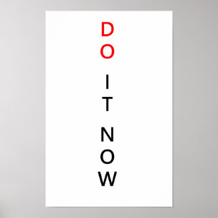 Poster Do it now