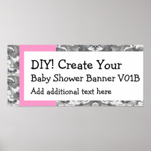 Poster do-it-yourself Créez votre propre bannière de Baby
