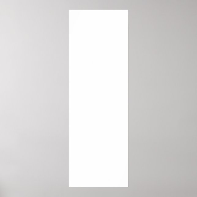 Poster do-it-yourself modèle de 12x36" + IMAGE TEX (Devant)