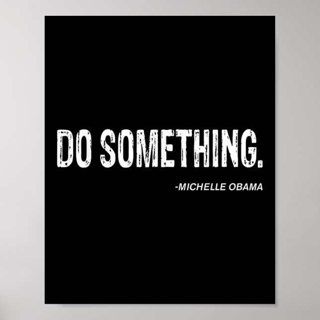 Poster Do Soing - Citation Cool de Michelle Obama (Devant)