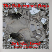 Poster "Do U Want some" 60cm x 60cm