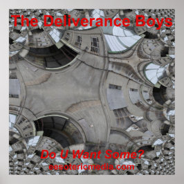 Poster "Do U Want some" 60cm x 60cm