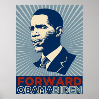 Poster d'Obama Biden Forward