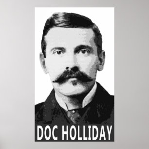 POSTER DOC HOLLIDAY OLD WEST LEGEND