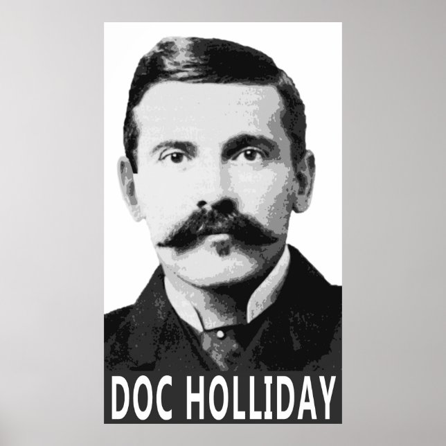 POSTER DOC HOLLIDAY OLD WEST LEGEND (Devant)