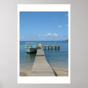 Poster Dock au soleil