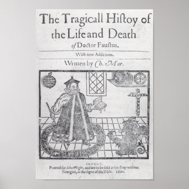 Poster Docteur Faustus (Devant)