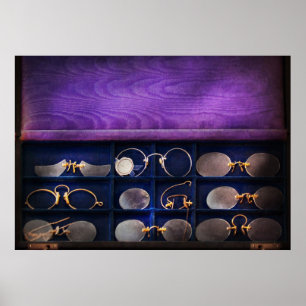 Poster Docteur - Optométriste - Plusieurs styles au choix