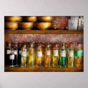 Poster Docteur - Remèdes Colorés
