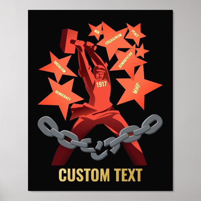 Poster d'octobre 1917 (Recto)