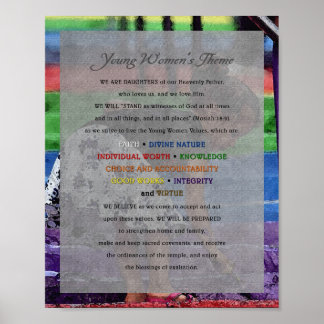 Poster Document de la série "Thème Jeunes Femmes"