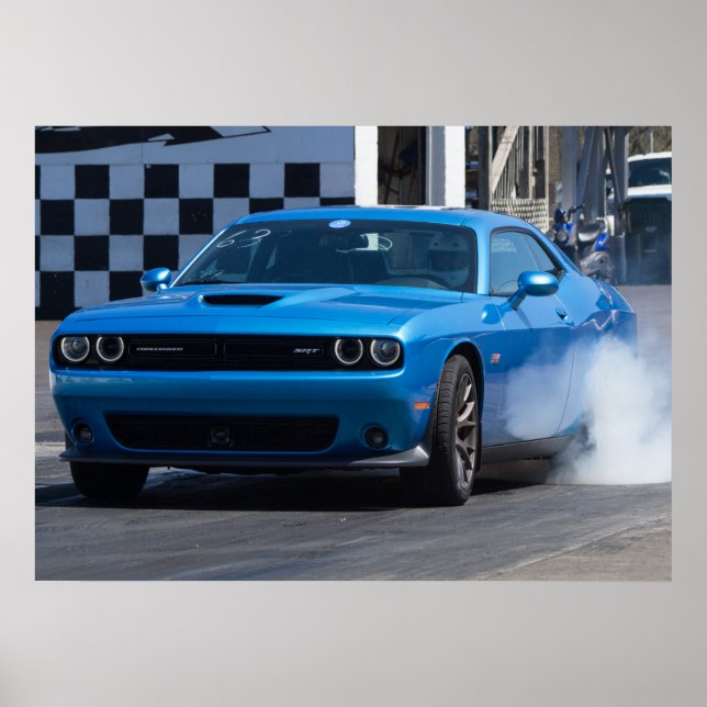 Poster Dodge Challenger (Devant)