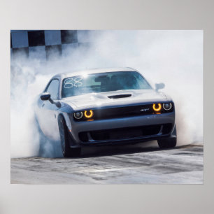 Poster Dodge Challenger Hellcat