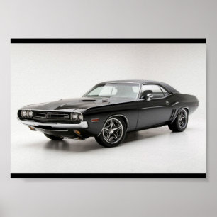 Poster Dodge Challenger RT 1971
