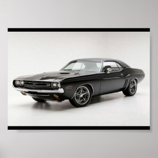 Poster Dodge Challenger RT 1971