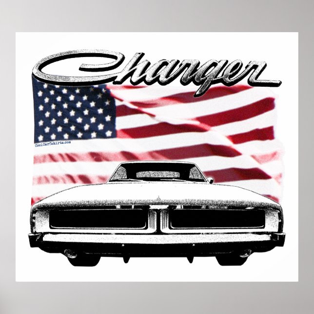Poster Dodge Charger (Devant)