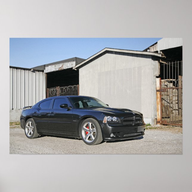Poster Dodge Charger (Devant)