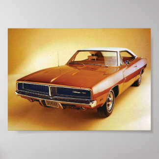 Poster Dodge Charger 1969