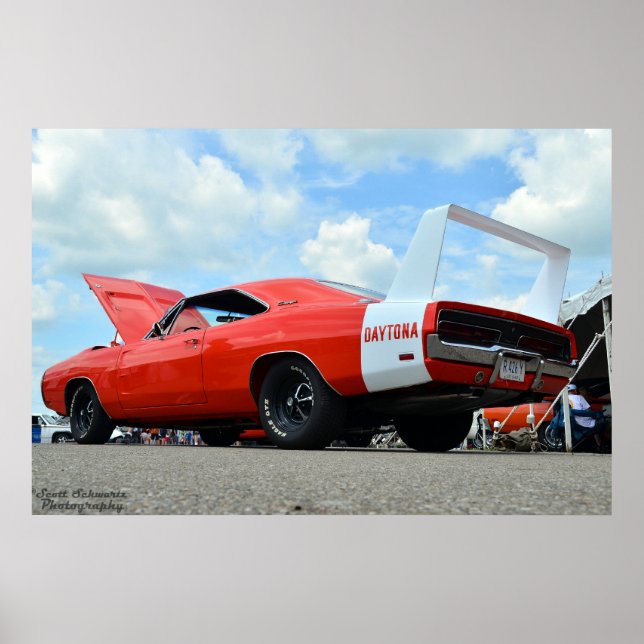 Poster Dodge Charger Daytona (Devant)