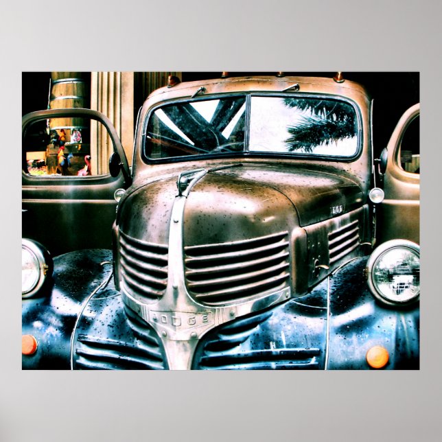 Poster Dodge dans le style (Devant)