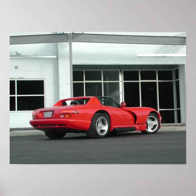 Poster Dodge Viper RT/10 (Devant)
