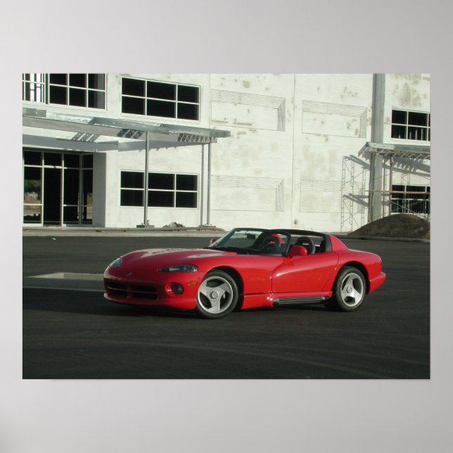 Poster Dodge Viper RT/10 (Devant)